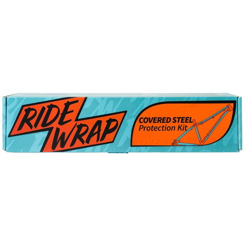 RideWrap Covered Steel MTB Frame Protection Kit – Gloss