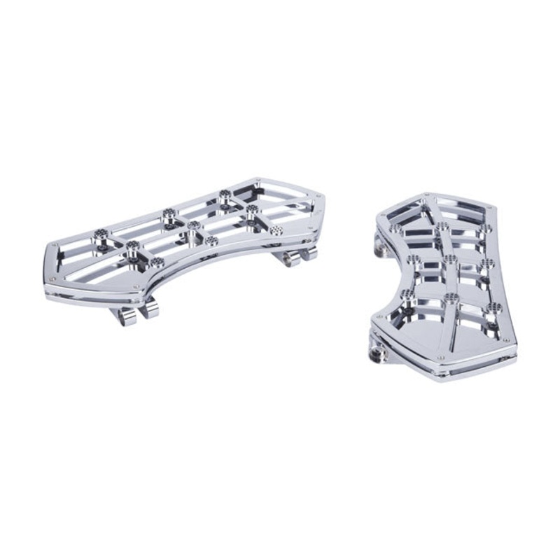 Vity”S Design, Diamond Rider Floorboards. Chrome