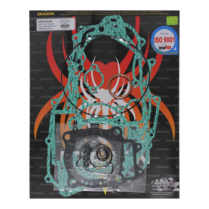 Whites Complete Gasket Set Honda CRF250R ’04-’07 /CRF250X ’04-’17