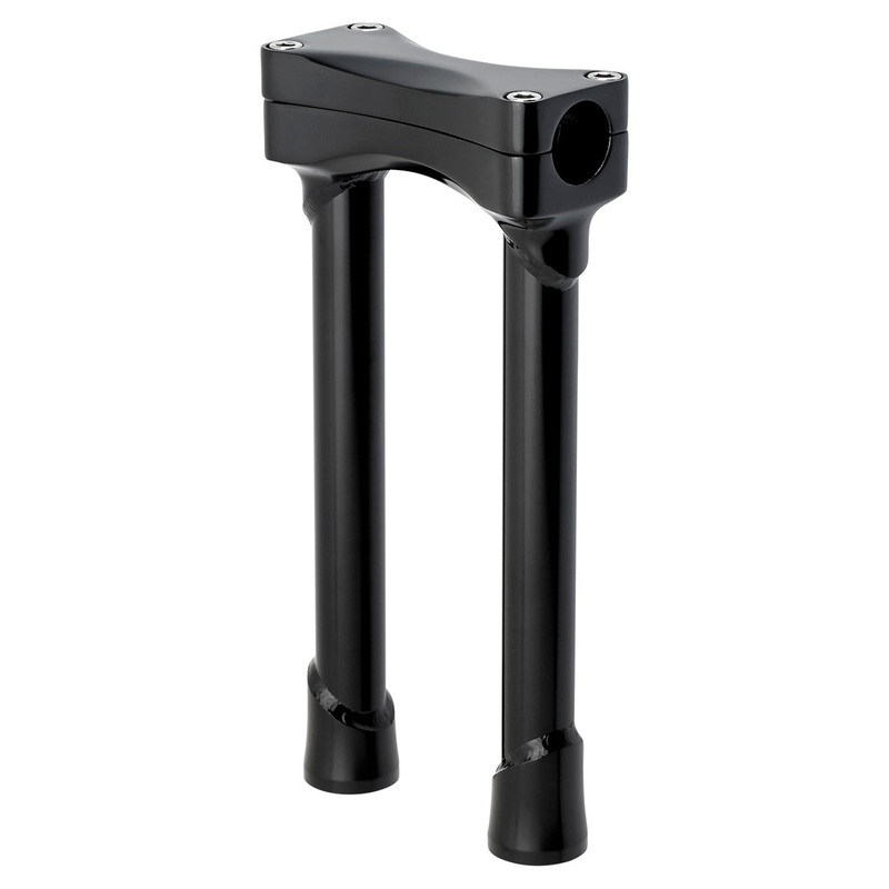 CLOSEOUT Murdock O/S Risers 6″ 8″ 10″ 12″ 14″ – Black Electroplate