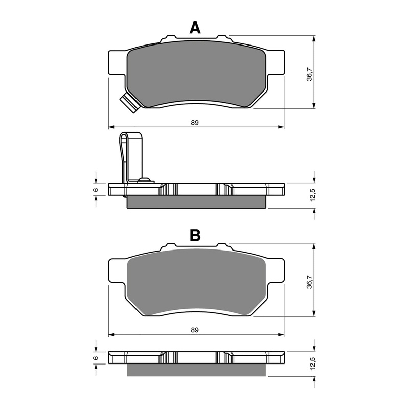 GOLDfren Brake Pads Off-Road Racing GF340 – K5 ( PR413 )