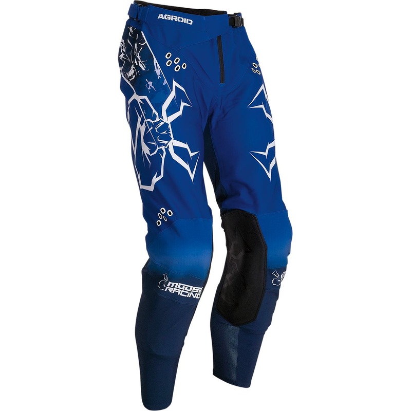 Moose Racing Agroid Trouser Blue / White