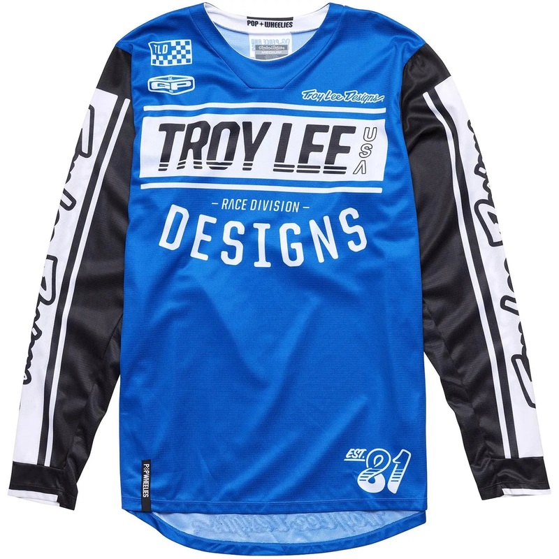 Troy Lee Designs GP Race 81 Motocross Jersey Blue
