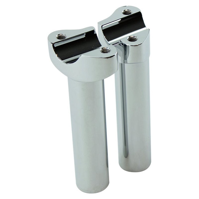 5.5″ Chrome Forged Handlebar Risers for Harley