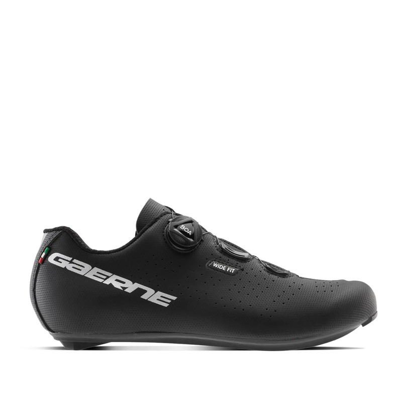 Gaerne Sprint Wide Road Cycle Shoes Matt Black