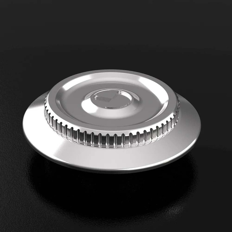 Le Motographe Machined Fuel Cap V3 – Natural Aluminium
