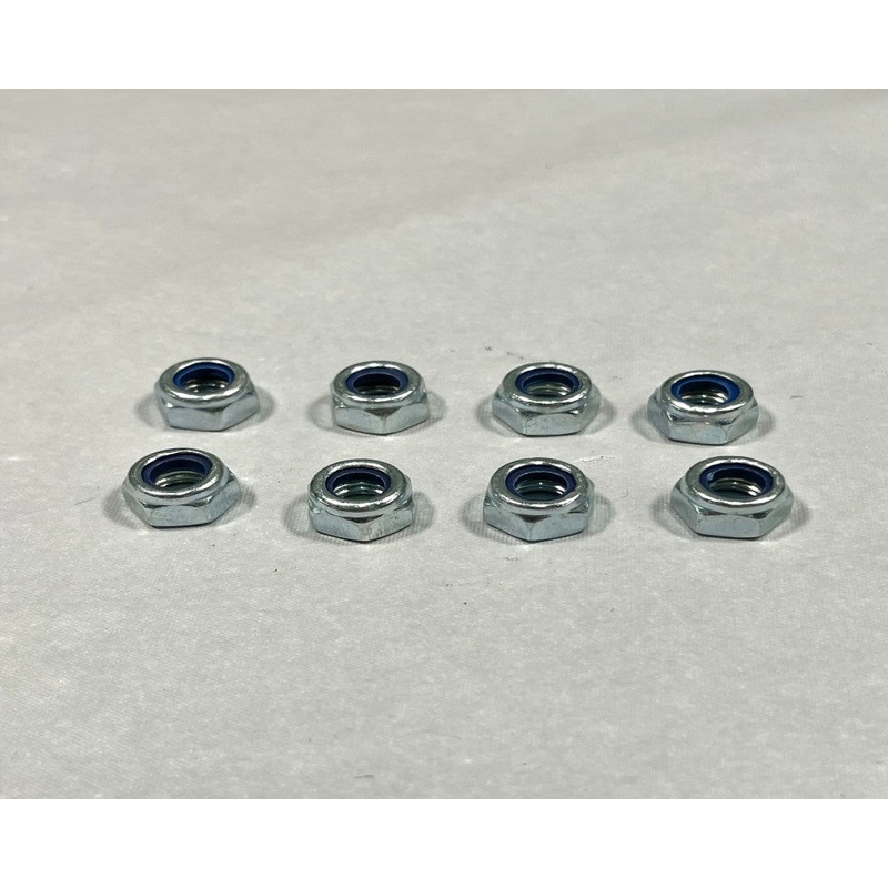 Lock Nut M6 8pc – 212cc Gas Mini Bike