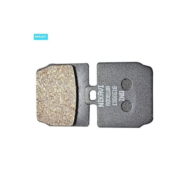 NIKAVI DP10 Rear Brake Disc Pad Compatible for Bajaj Pulsar (200 Old Model) + NKVKC
