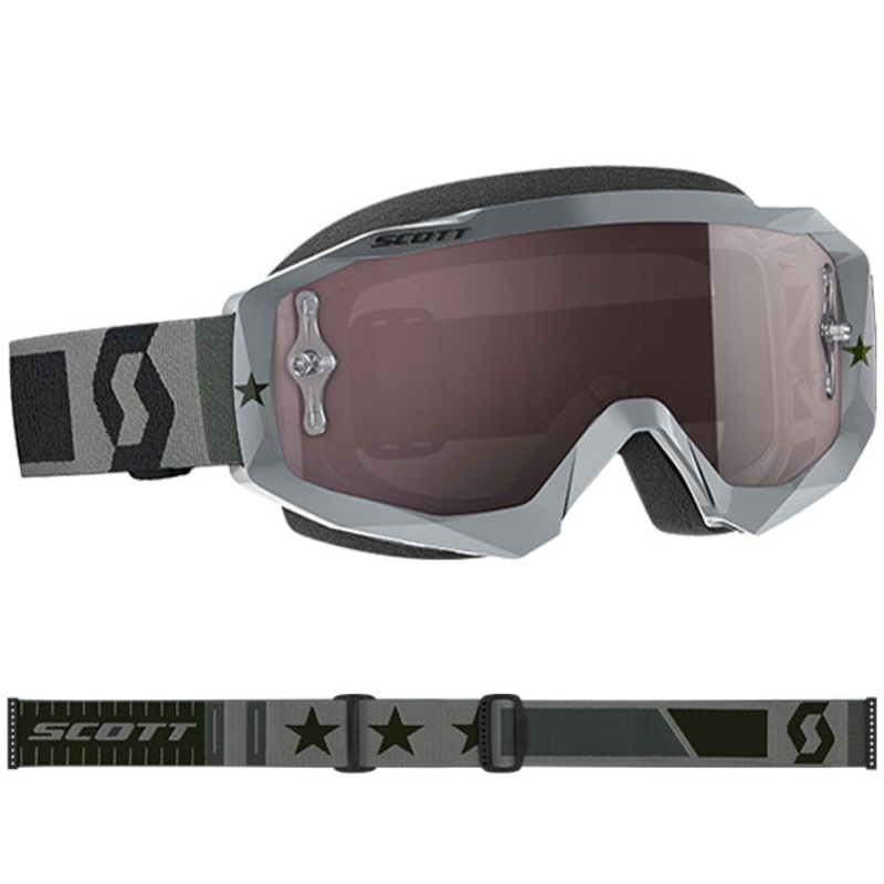 Scott – Hustle MX Goggle Chrome