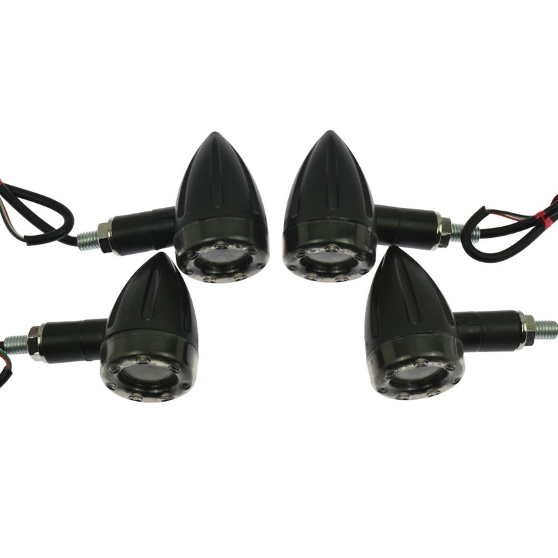 Universal Motorcycle Bullet LED Turn Signal Indicator | Mactions