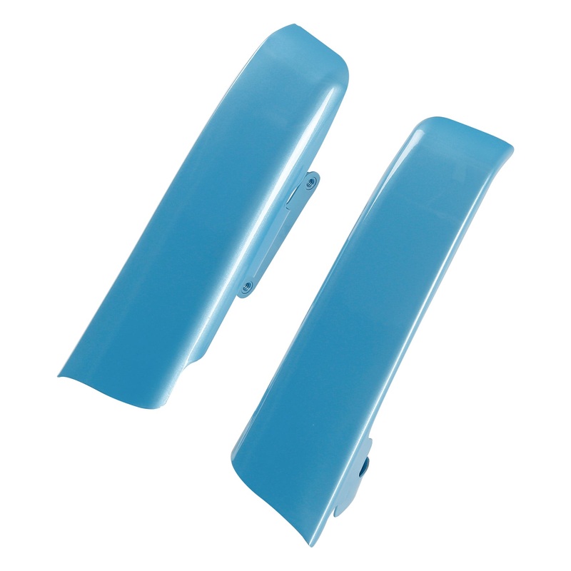 HR3 Sky Blue / Sand Gold Saddlebag Filler Strips For Harley Touring Models 14-24