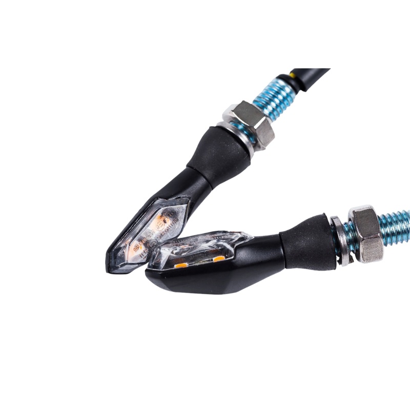 Mini Motorcycle Indicators Approved Black