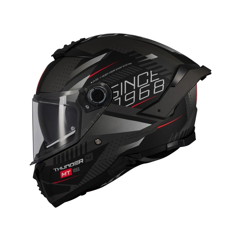 MT Helmets Thunder 4 SV Lumin D1 Matt Black