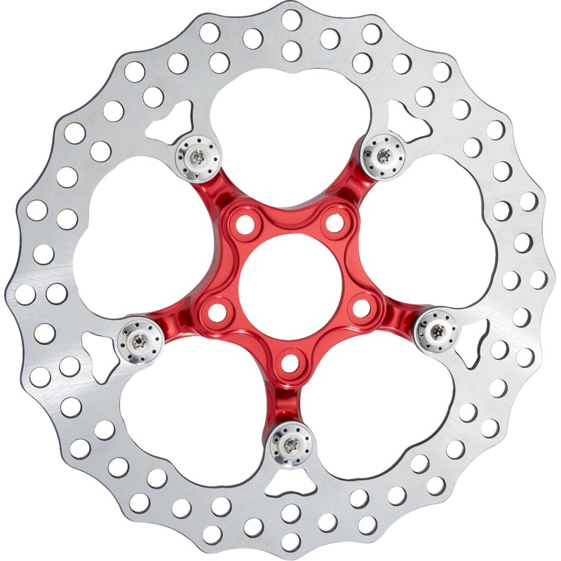 11.8″ Spider Rear Brake Rotor, Red – 09+ Touring