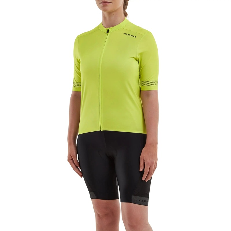 Altura Icon Short Sleeves Ladies Cycle Jersey Lime