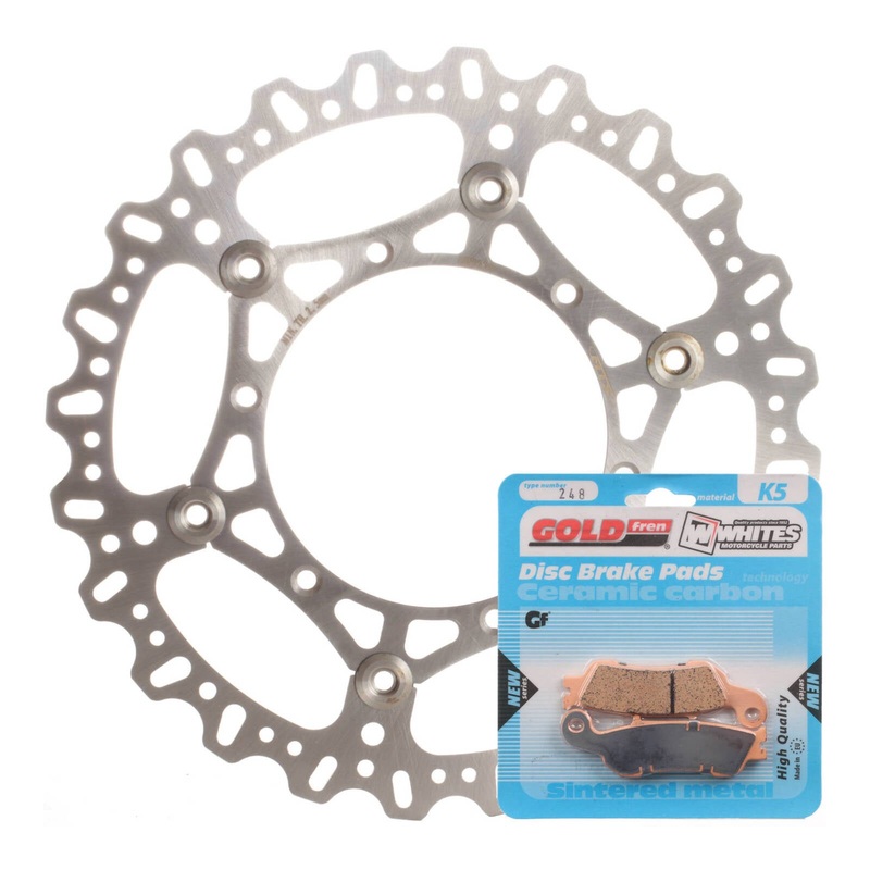 Brake Disc & Pad Front Kit – Yamaha YZ125 ’17-’20