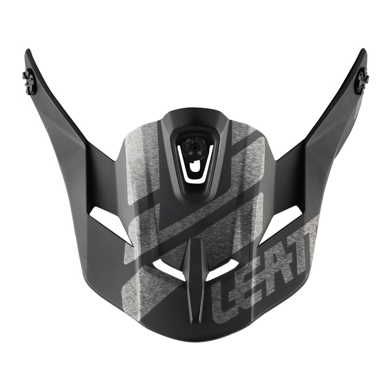 Leatt GPX 4.5 Helmet Peak V24 – Black / Brushed (XS/S)