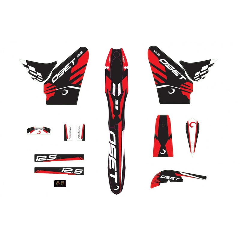 OSET 12.5 ECO STICKER KIT CLASSIC DESIGN