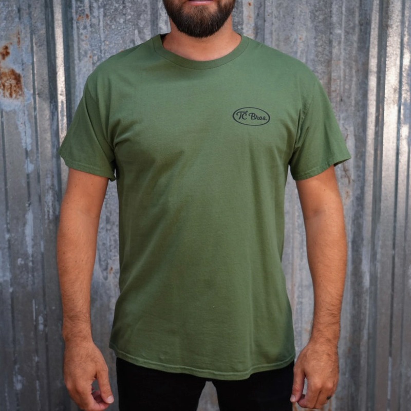 Pete – Military Green Tee