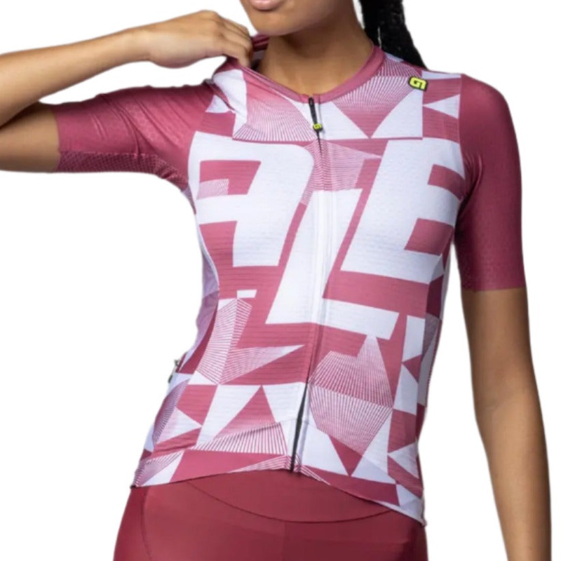 Ale Clothing Multiverso PR-E Ladies Short Sleeves Cycle Jersey Red