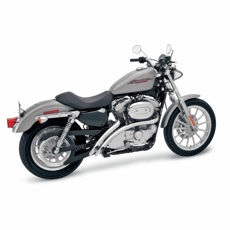 Bassani – Radial Sweepers Exhaust – 2007-2013 Sportster XL – Chrome