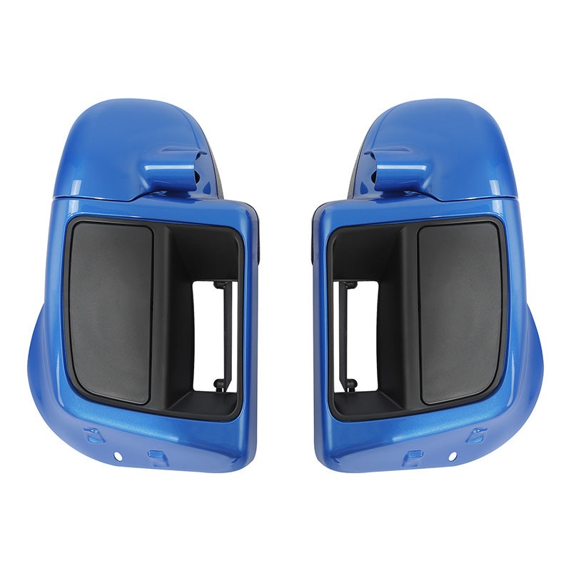 HR3 Electric Blue Vented Lower Fairing Kit For Harley Touring models 2014-2024