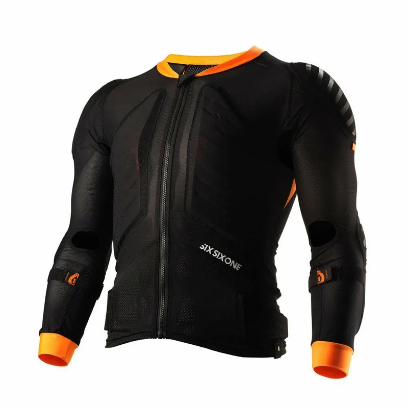 SixSixOne Evo Compression Long Sleeve Jacket Black