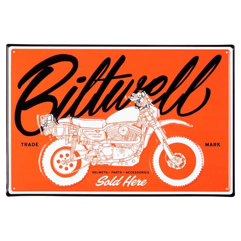Biltwell Shop Sign – Sold Here