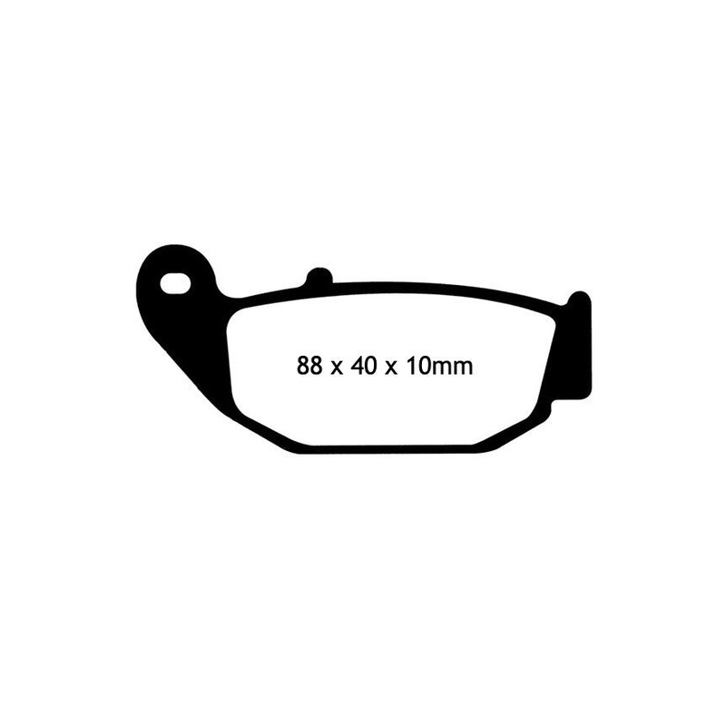 Brakes – FA629HH Fully Sintered – EBC (Rear)