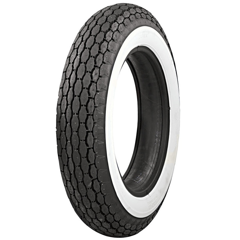 Coker – Beck Motorcycle Tire 2″ Whitewall 5.00 X 16