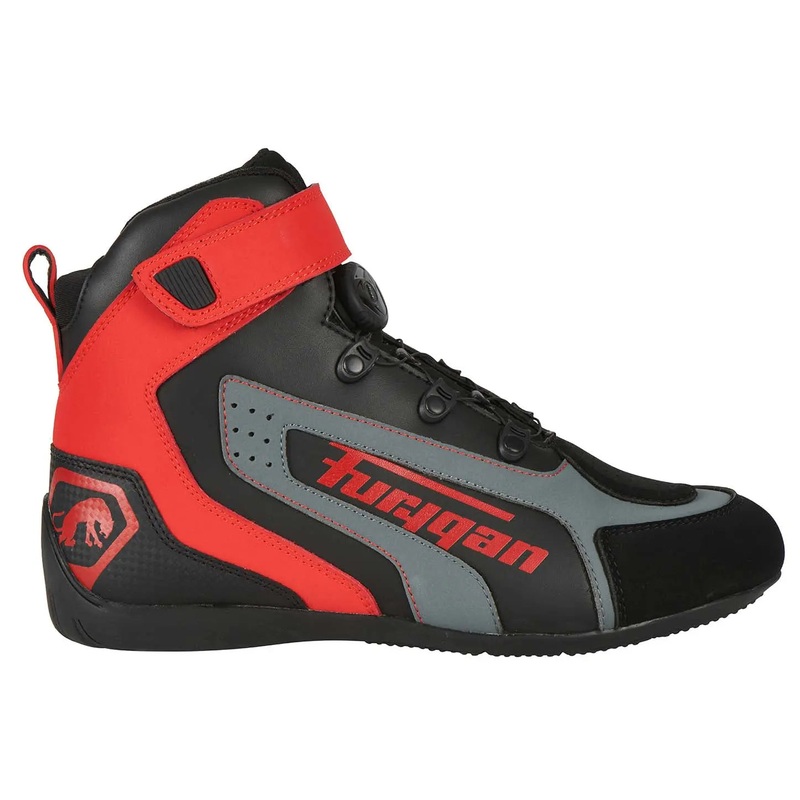 Furygan V4 Easy D3O Shoes Black / Red
