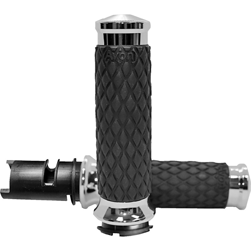 Grips Diamond Contour Chrome Tbw