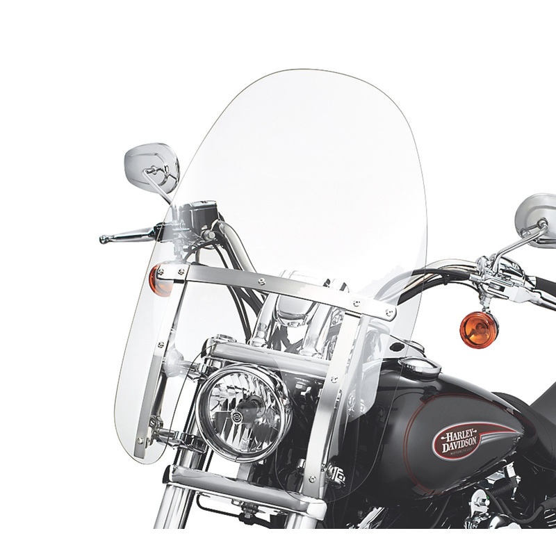 Harley Davidson 58346-06 Quick-Release Compact WINDSHIELD,X