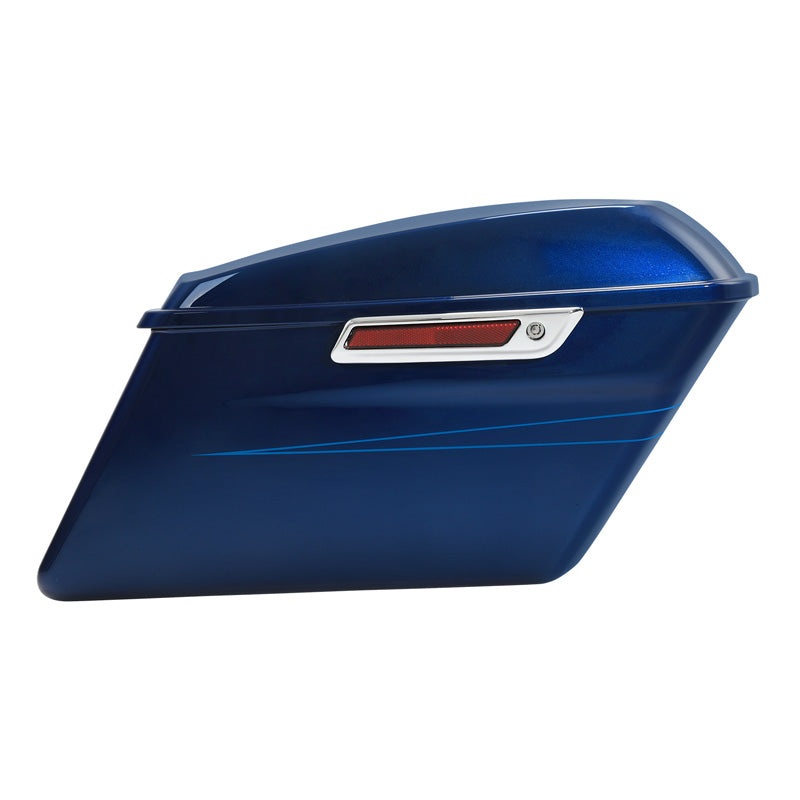 HR3 Superior Blue 2015S Hard Saddlebags (Regular) For 14-23 Harley Touring