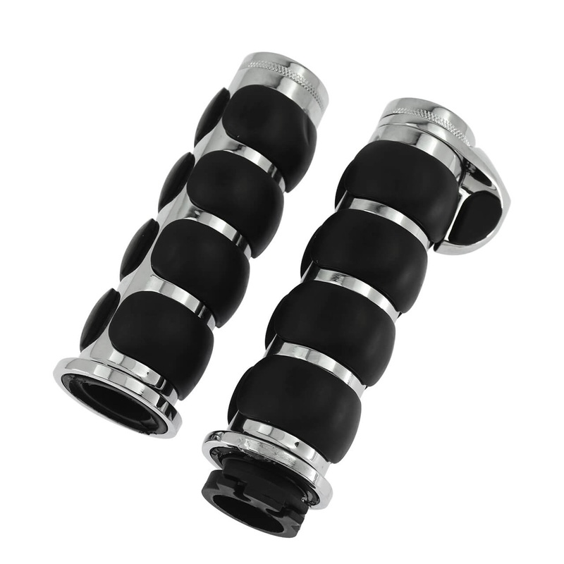 1″ Non-Electronic Hand Grips for Harley Dyna Chopper Custom Yamaha | Mactions