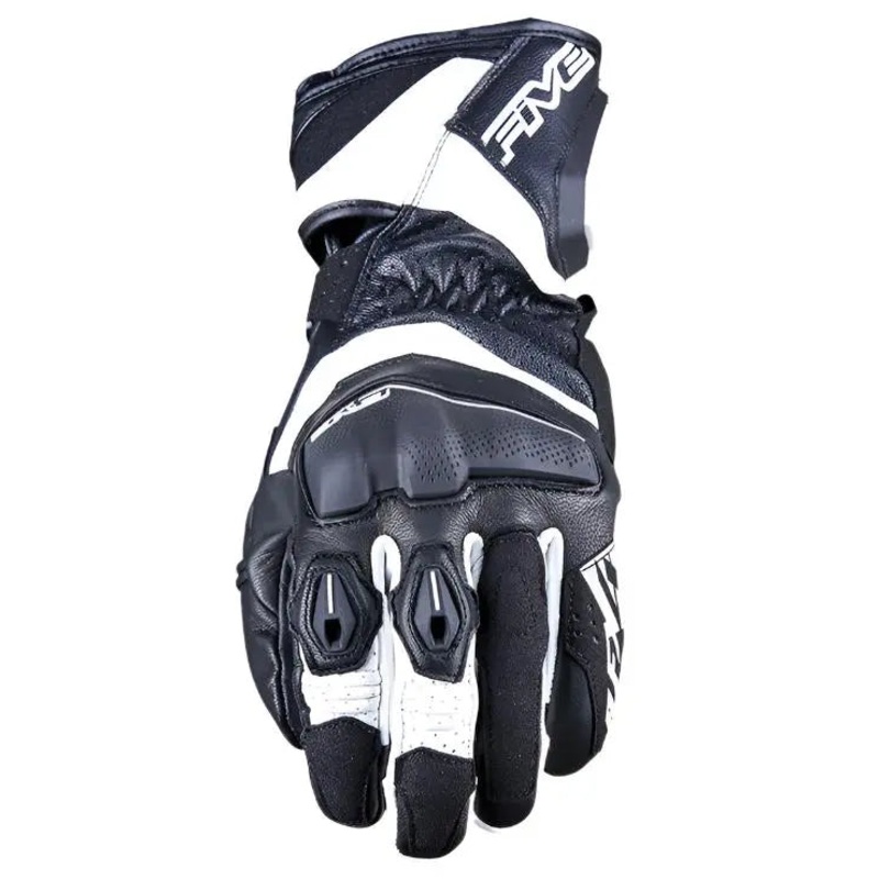 Five RFX4 Evo Leather Gloves Black / White