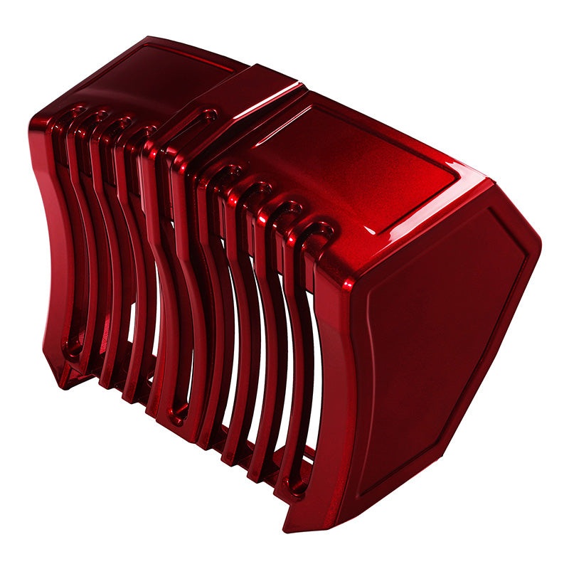 HR3 Velocity Red Sunglo 2017S Harley Oil Cooler Cover For Harley Touring 2017-2023