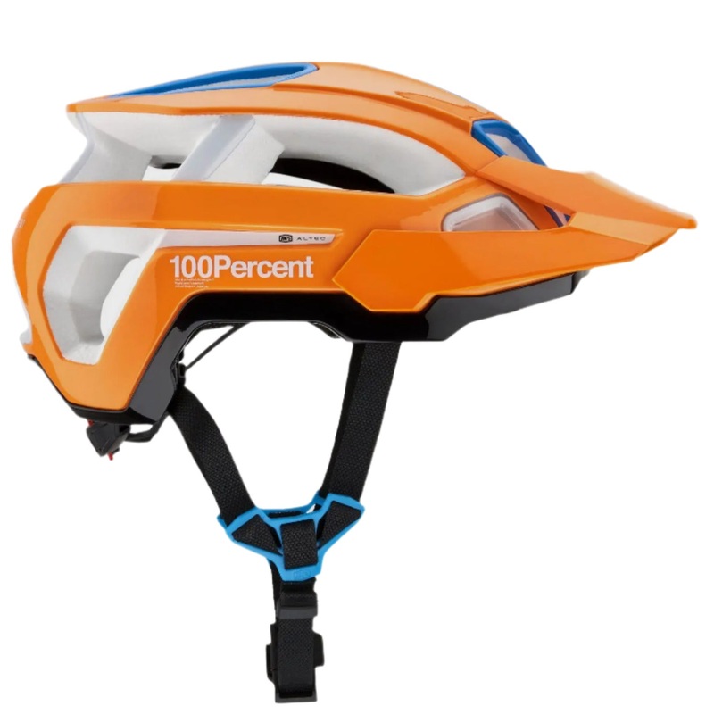 100% Altec Fidlock Cycle Helmet 2021 Neon Orange