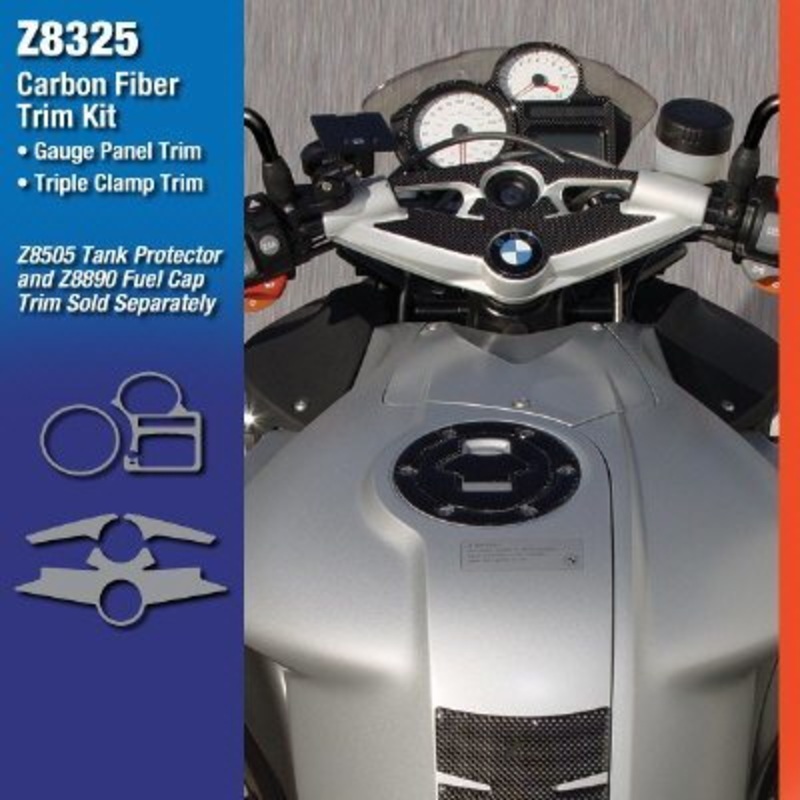 BMW K1200R real Carbon Fibre Kit for whole cockpit Ztechnik Z8325 autoclaved with resin super hard wearing