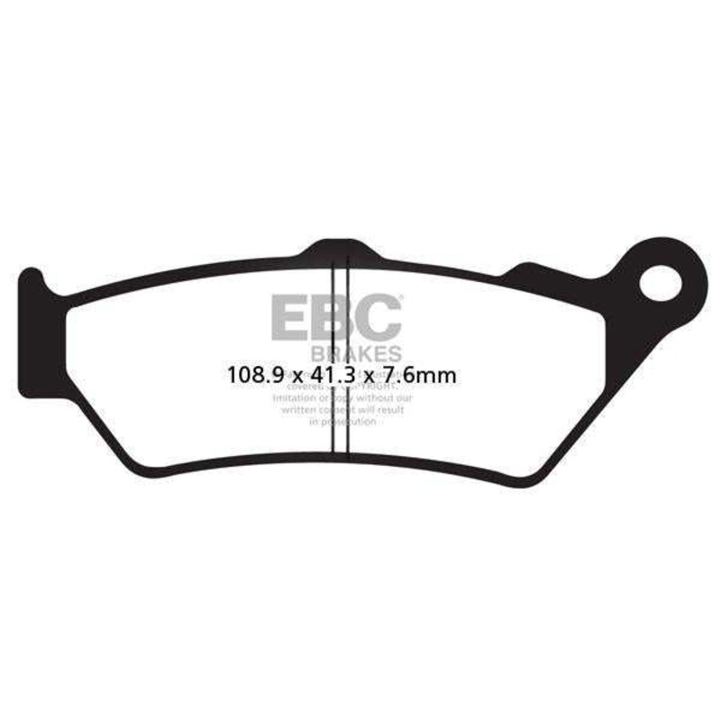 Brakes – FA209/2HH Fully Sintered  – EBC (2 Set Front)