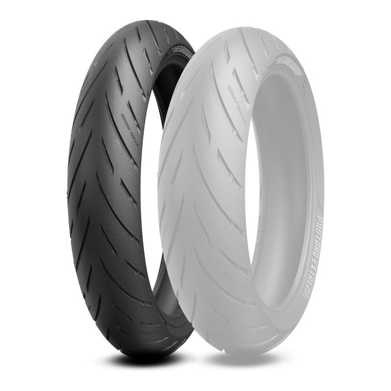 Eurogrip Protorq Extreme 110/70ZR17 Front Tubeless Tyre (54W Rating, Radial)