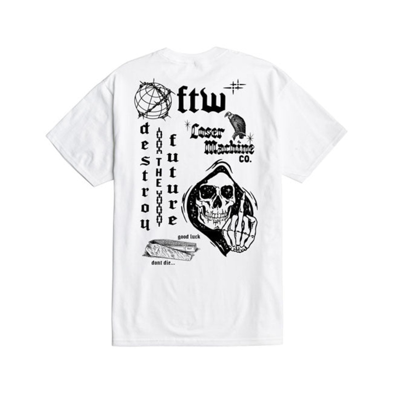 Loser Machine Chaos T-Shirt White