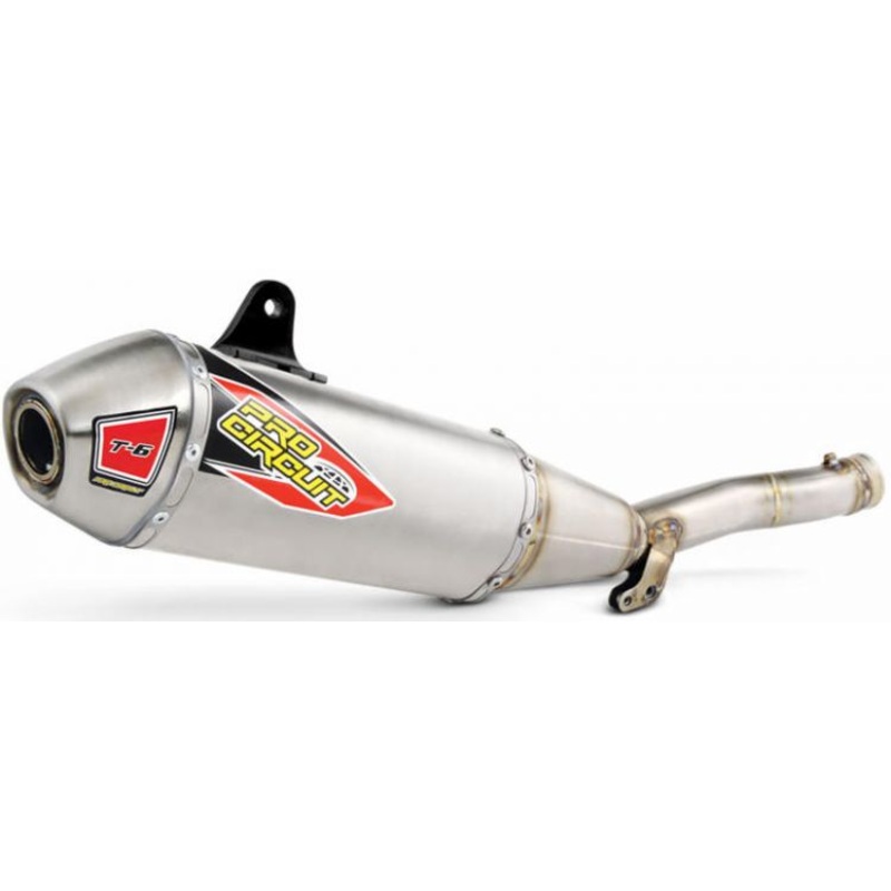 Pro Circuit – T-6 Stainless Slip-On Exhaust (Honda)