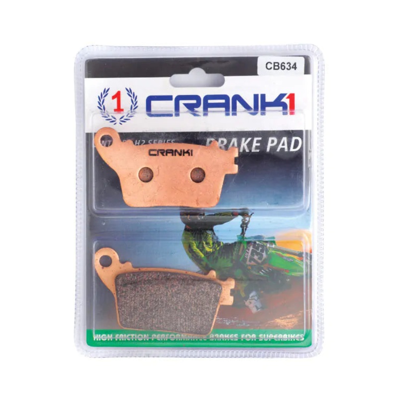 BRAKE PADS REAR-KAWASAKI ZX 10 R / RR  2021 ONWARD-CB634-CRANK1 Sintered Brake Pad