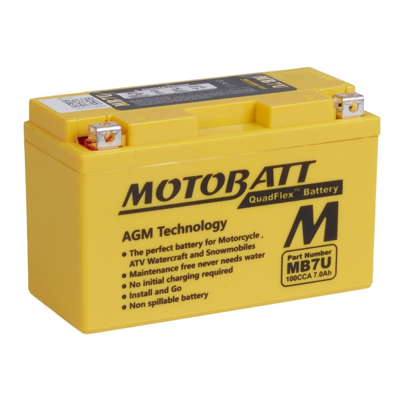 Motobatt Battery Quadflex AGM – MB7U