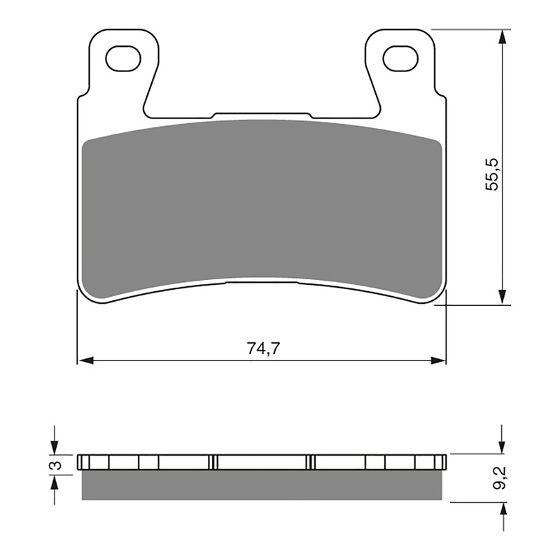 GOLDfren Brake Pads SINT SPRTS GF279 – S3 ( PH273 – HDonly )