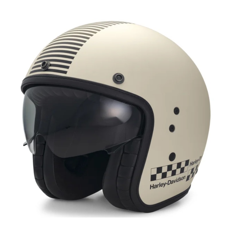 Harley-Davidson Rally Racer Sun Shield X14 3/4 Helmet  97210-22EX