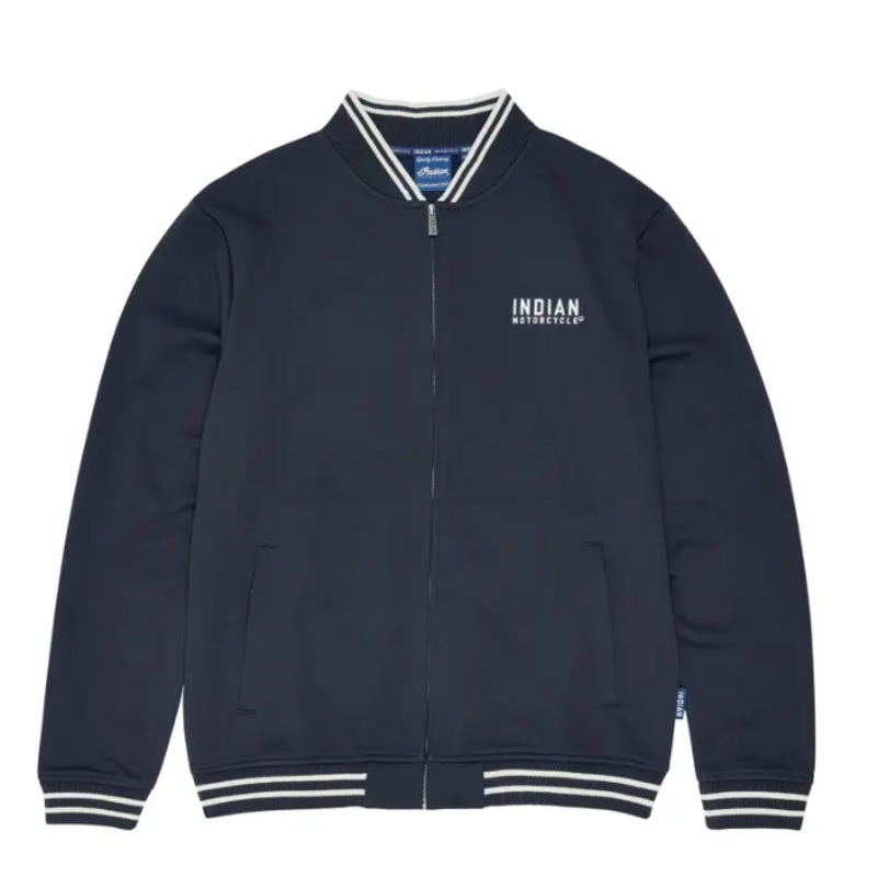 Men’s Embroidered Parts & Service Bomber, Navy