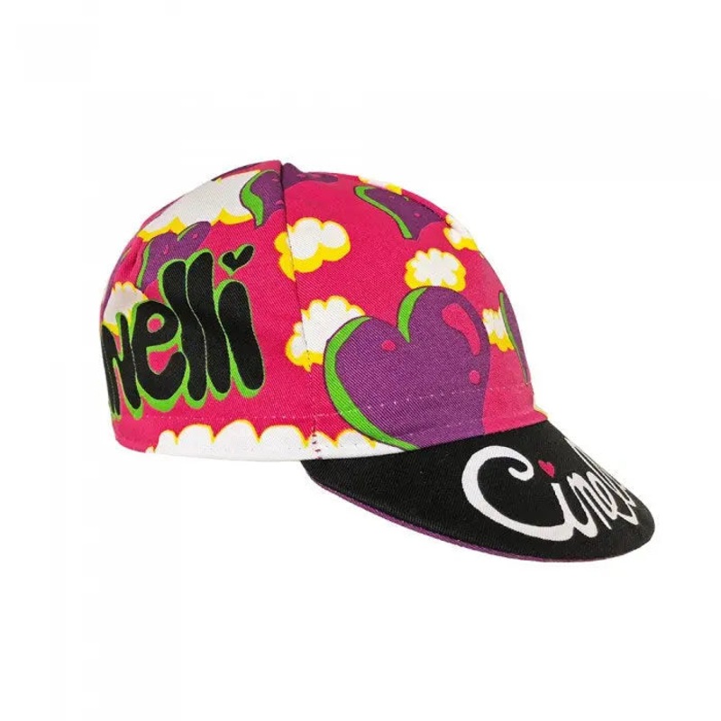 Cinelli Ana Benaroya Heart Cycle Cap Multicolour