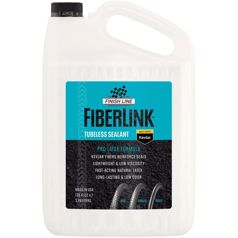 Finish Line FiberLink Tubeless Tire Sealant – 1 Gallon